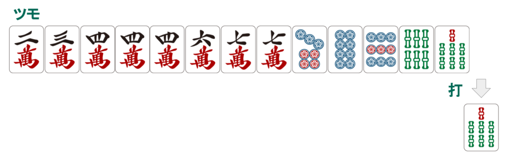 【何切る問題】これが分かれば中級者!?好形テンパイを目指すには… | 麻雀自習ノート