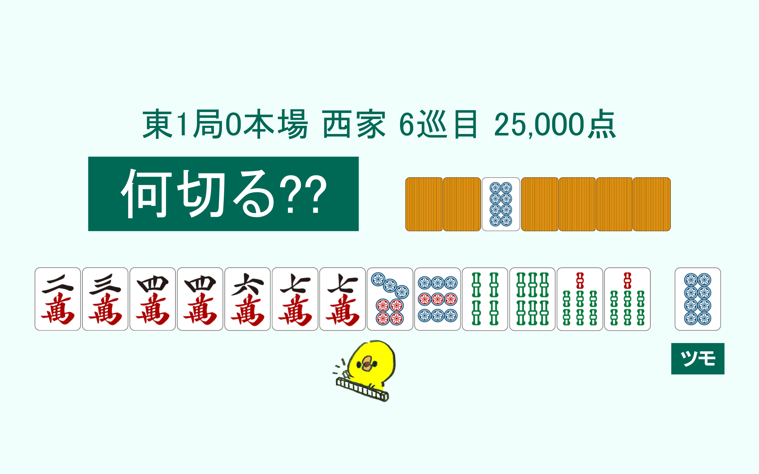 麻雀 何 切る 問題